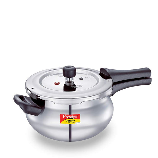 Prestige Stainless Steel Svachh Handi Pressure Cooker 3 Litre, Silver (03HS33)