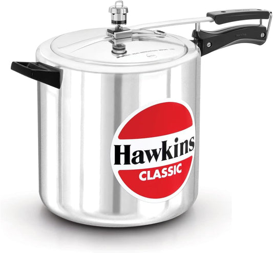 Hawkins Classic 12-Liter Aluminium Pressure Cooker (CL12).