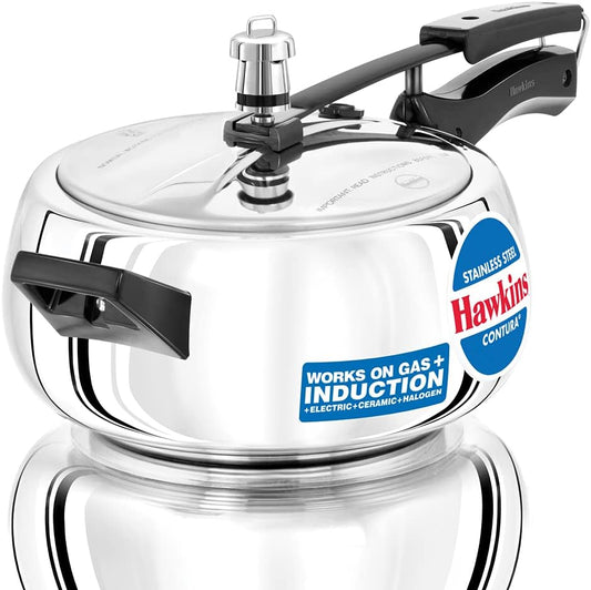 Hawkins Steel Contura Cookers 3.5 Liter SSC35