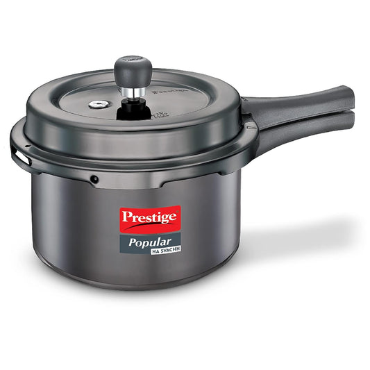 Prestige Svachh 3L Outer Lid Pressure Cooker - Hard-Anodized Aluminum(03HA03)