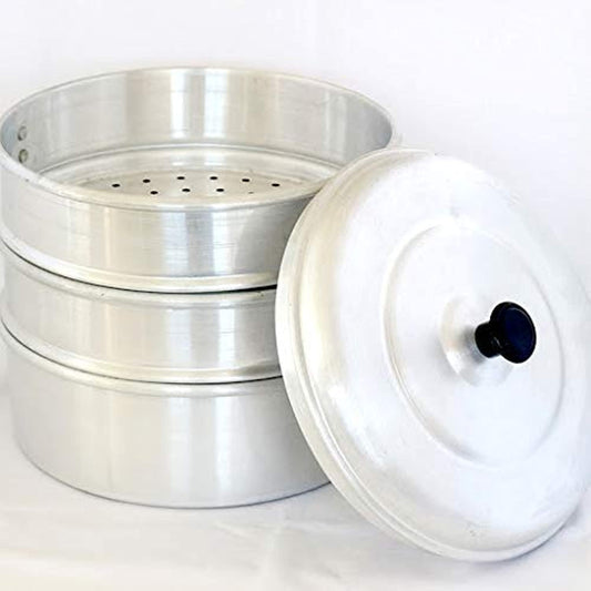 Aluminium Momo Steamer