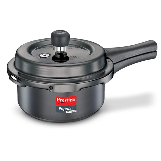 Prestige Svachh 2L Outer Lid Pressure Cooker - Hard-Anodized Aluminum(03HA25)