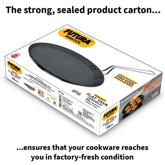 Futura Non-Stick Flat Tava (Griddle) - 30 cm (NFT30)