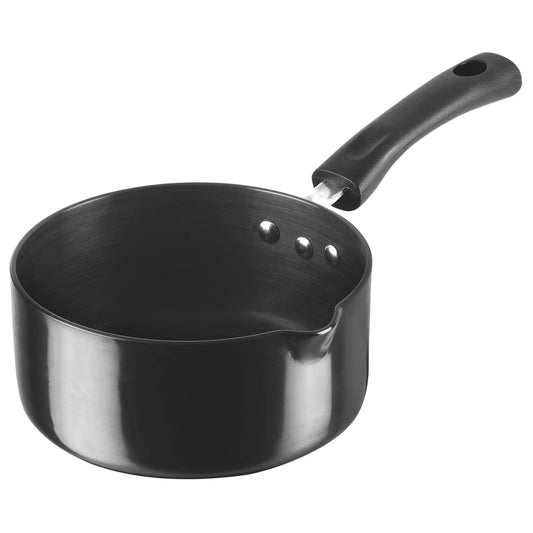 Vinod Black Hard Anodized Sauce Pan-14cm.