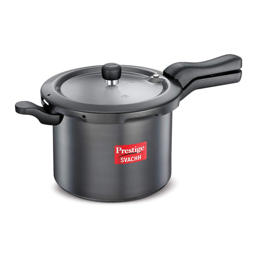 Prestige Svachh 7.5L Outer Lid Pressure Cooker - Hard-Anodized Aluminum (03HA75)