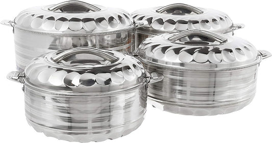 Vinod 4pc Casserole Set (3500-5000-7500-10000 ml)(120048)